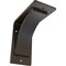 Ekena Millwork Morris Steel Bracket, Hammered Dark Bronze 3"W x 6"D x 6"H BKTM03X06X06MOHDB - alternate 1